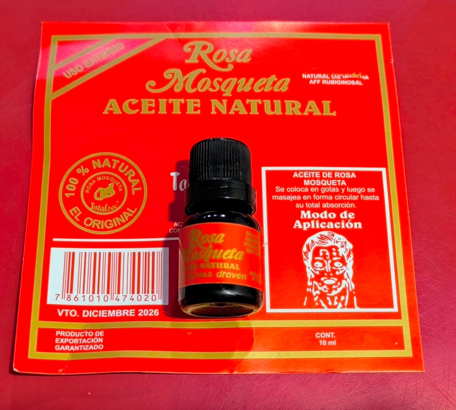 ACEITE DE ROSA MOSQUETA EL ORIGINAL